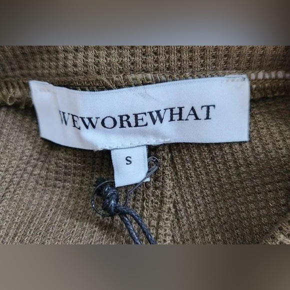 WeWoreWhat Brown Leggings High-Waisted Stretchy Fit - Picture 6 of 10